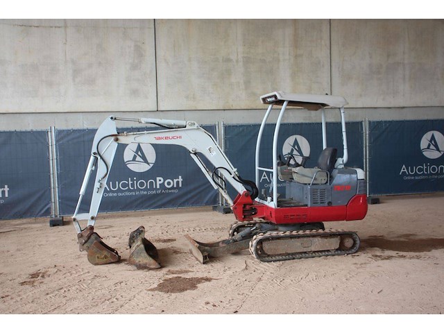 Minigraver takeuchi tb219 diesel 12kw 2014 - afbeelding 1 van  1