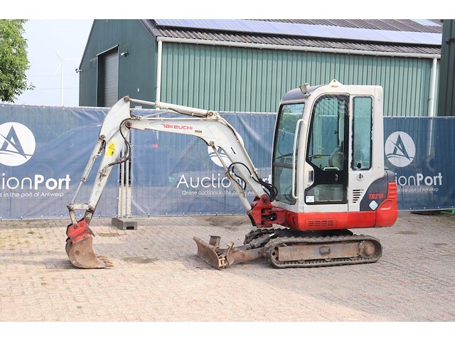 Minigraver takeuchi tb219 diesel 12kw 2014 - afbeelding 1 van  1