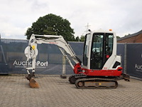 Minigraver takeuchi tb225 diesel 16.5kw 2018 - afbeelding 1 van  1