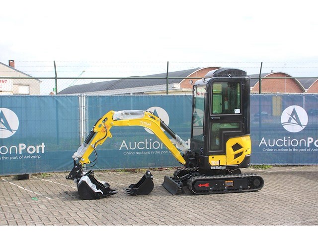 Minigraver titan te18 diesel 10.2kw 2025 nieuw - afbeelding 1 van  1