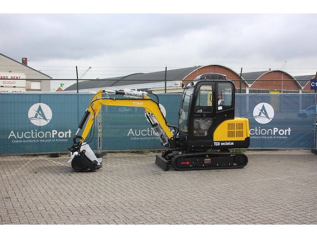 Minigraver titan te30 diesel 2025 nieuw - afbeelding 1 van  1