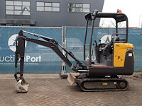 Minigraver volvo ec15b diesel 12kw 2017 - afbeelding 1 van  1