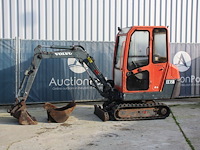 Minigraver volvo ec15b xtv diesel 11kw 2006 - afbeelding 1 van  1