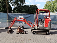 Minigraver volvo ec15d diesel 12kw 2017 - afbeelding 1 van  1