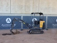 Minigraver volvo ec15d diesel 12kw 2018 - afbeelding 1 van  1