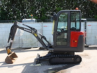 Minigraver volvo ec18d diesel 12kw 2018