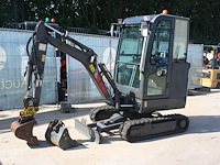 Minigraver volvo ec18e diesel 12kw 2020 - afbeelding 1 van  1