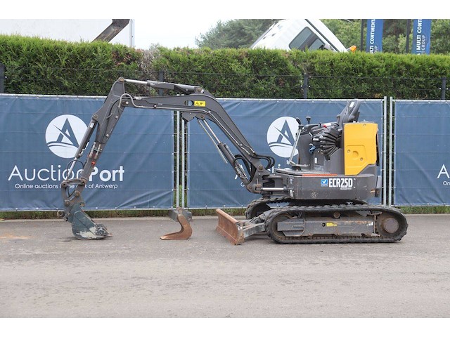 Minigraver volvo ecr25d diesel 14.8kw 2022 - afbeelding 1 van  1