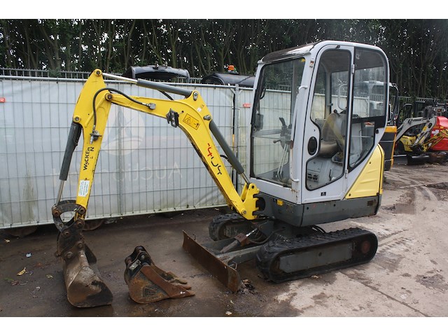 Minigraver wacker neuson 1404 diesel 2015 - afbeelding 1 van  1