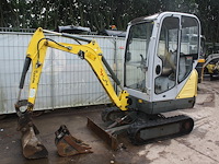 Minigraver wacker neuson 1404 diesel 2015 - afbeelding 1 van  1