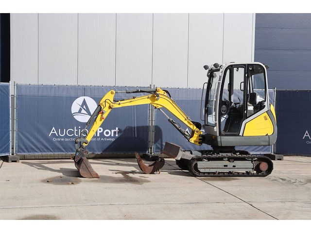 Minigraver wacker neuson e12-04 diesel 14kw 2017 - afbeelding 1 van  1