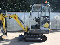 Minigraver wacker neuson et16 diesel 13.8kw 2019