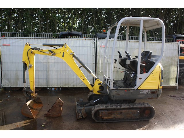 Minigraver wacker neuson et16 diesel 2019 - afbeelding 1 van  1