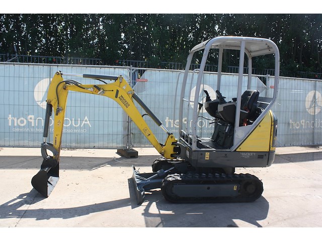 Minigraver wacker neuson et16 diesel 2019 - afbeelding 1 van  1