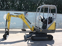Minigraver wacker neuson et16 diesel 2019
