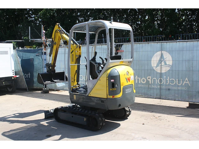 Minigraver wacker neuson et16 diesel 2019 - afbeelding 1 van  1