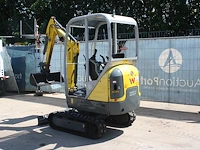 Minigraver wacker neuson et16 diesel 2019