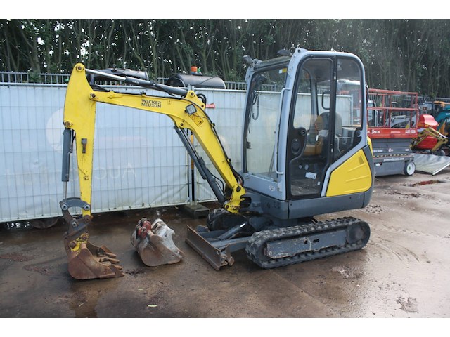 Minigraver wacker neuson et18 diesel 2012 - afbeelding 1 van  1