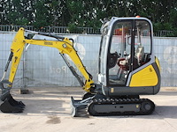 Minigraver wacker neuson et18 diesel 2012
