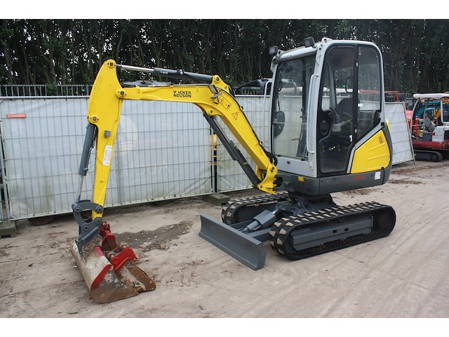 Minigraver wacker neuson et24 diesel 2016 - afbeelding 1 van  1