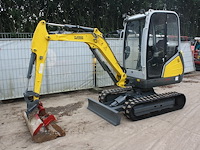Minigraver wacker neuson et24 diesel 2016 - afbeelding 1 van  1