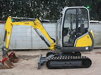 Minigraver wacker neuson et24 vds diesel 2016