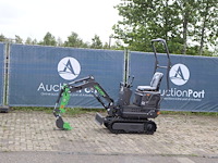 Minigraver wcm kv06 benzine 6.8kw 2025 nieuw
