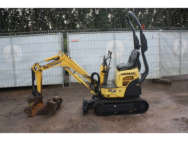 Minigraver yanmar sv08-1as diesel 7.7kw 2013 - afbeelding 1 van  1