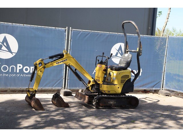 Minigraver yanmar sv08-1a(s) diesel 7.7kw 2016 - afbeelding 1 van  1