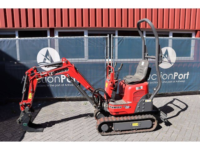 Minigraver yanmar sv08 diesel 2014 - afbeelding 1 van  1
