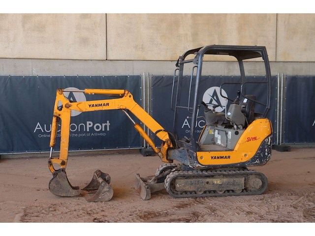 Minigraver yanmar sv15 diesel 12kw 2008 - afbeelding 1 van  1