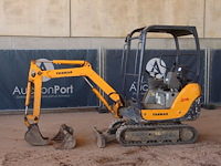 Minigraver yanmar sv15 diesel 12kw 2008 - afbeelding 1 van  1