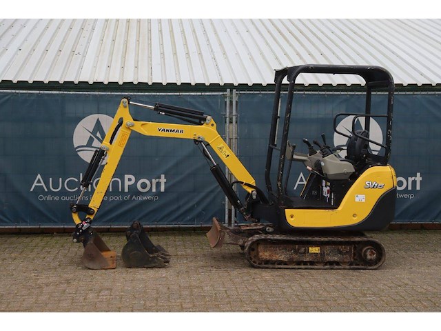 Minigraver yanmar sv16 diesel 12kw 2016 - afbeelding 1 van  1