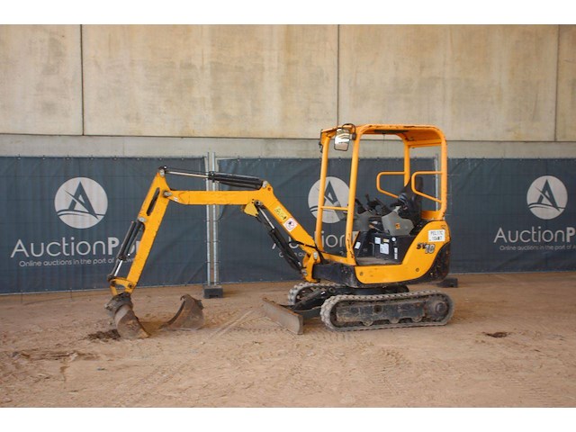 Minigraver yanmar sv18 diesel 9.5kw 2019 - afbeelding 1 van  1