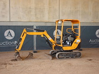 Minigraver yanmar sv18 diesel 9.5kw 2019 - afbeelding 1 van  1