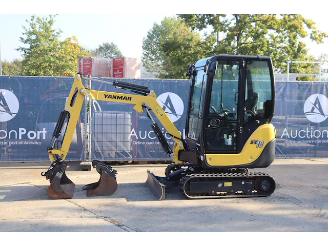Minigraver yanmar sv18 diesel 9.5kw 2020 - afbeelding 1 van  1
