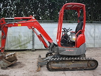 Minigraver yanmar sv26 diesel 2014