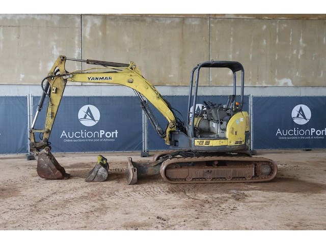 Minigraver yanmar vio 45 diesel 33kw - afbeelding 1 van  1