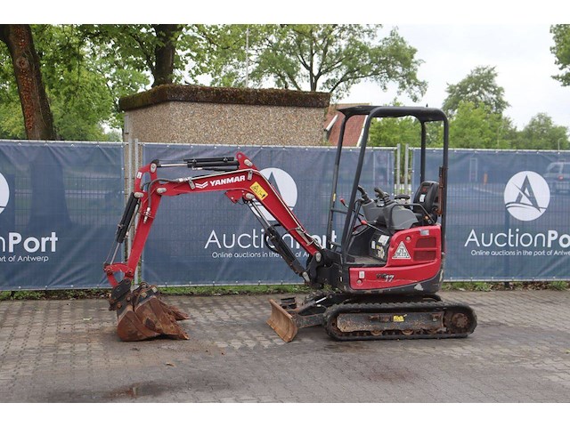 Minigraver yanmar vio17-1 diesel 10.1kw 2022 - afbeelding 1 van  1