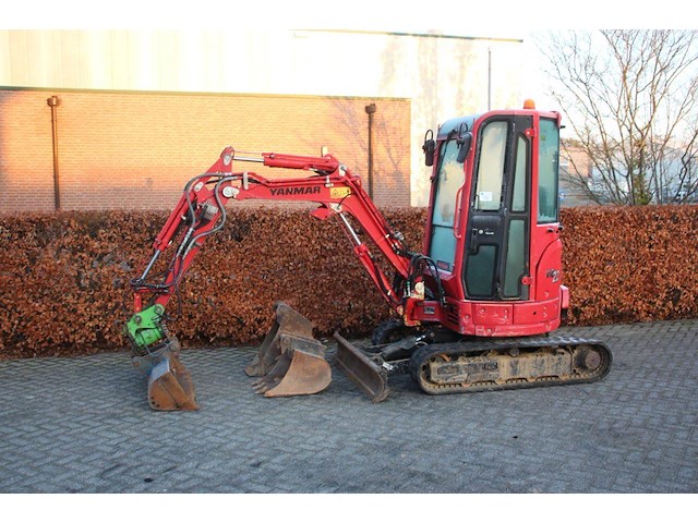 Minigraver yanmar vio23-6 diesel 14.3kw 2021 - afbeelding 1 van  1