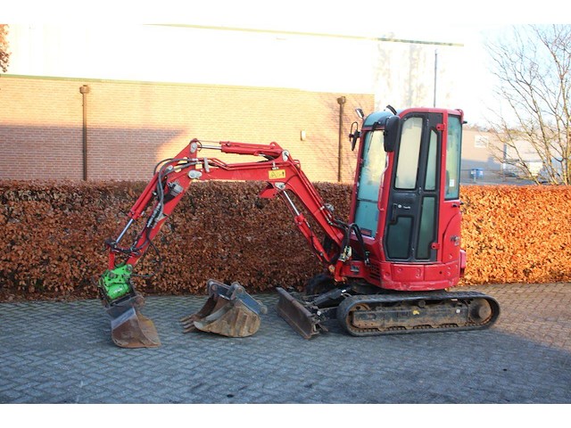 Minigraver yanmar vio23-6 diesel 14.3kw 2021 - afbeelding 1 van  1