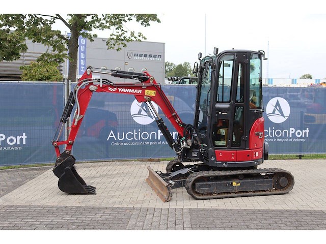 Minigraver yanmar vio23-6 diesel 14.6kw 2022 - afbeelding 1 van  1