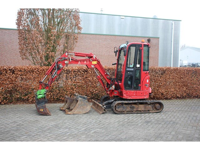 Minigraver yanmar vio23-6 diesel 15kw 2021 - afbeelding 1 van  1