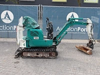 Minigraver zaxis zx10u-2 ysr diesel 9.5kw 2017