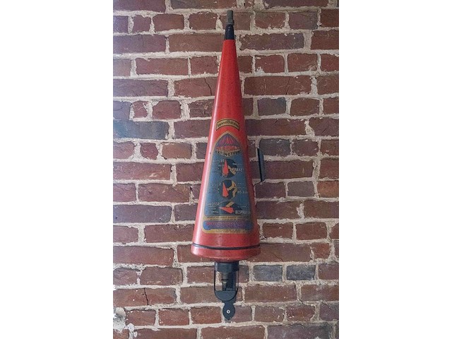 Minimax brandblusser met toebehoren jaren '30 - afbeelding 1 van  5