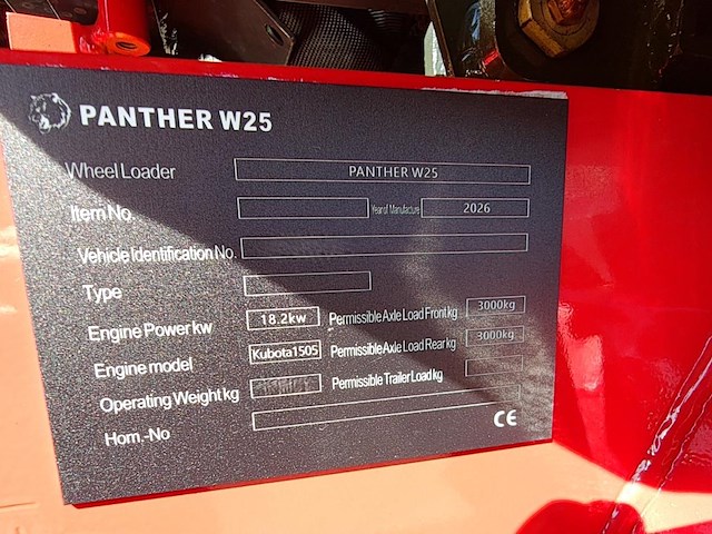 Minishovel - w25 advanced met kubota 4 cil en rexroth hydrauliek - afbeelding 3 van  41