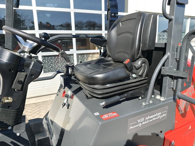 Minishovel - w25 advanced met kubota 4 cil en rexroth hydrauliek - afbeelding 8 van  41