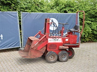Minishovel weidemann diesel 1976 met grijper aanbouwdeel (marge) - afbeelding 1 van  1