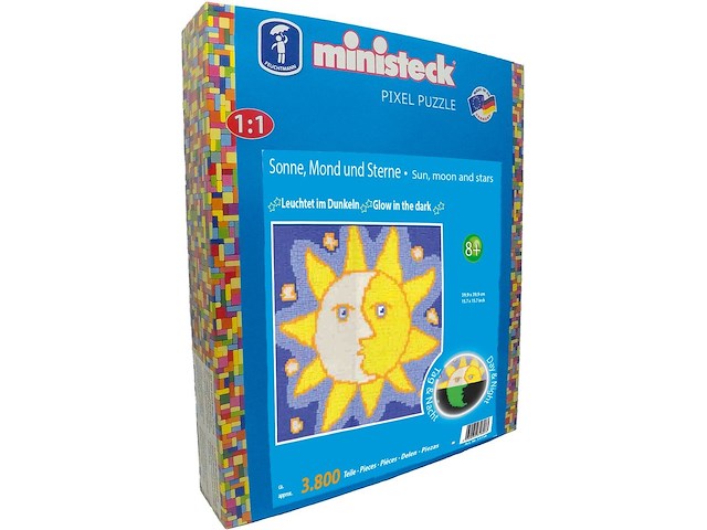 Ministeck gitd sun, moon, stars - xxl box - afbeelding 1 van  1