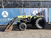 Minitractor diesel met voorlader - afbeelding 1 van  1